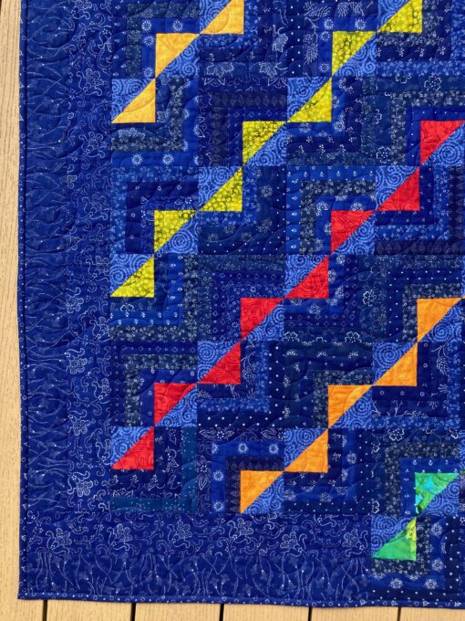 Blaudruck - Quilt 7399 – Bild 9