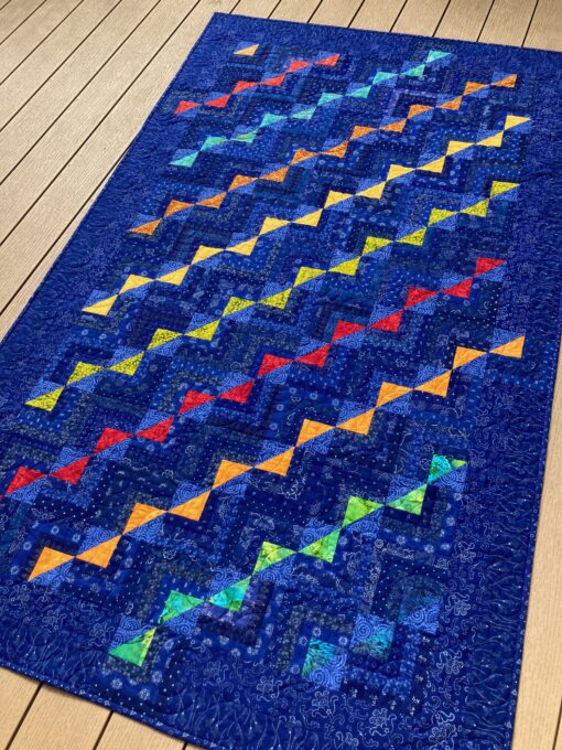 Blaudruck - Quilt 7399 – Bild 10