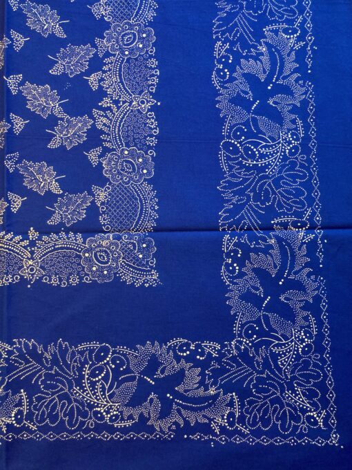 Große Blaudruck-Tischdecke 6681 – Bild 3