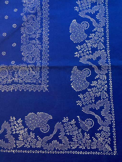 Große Blaudruck-Tischdecke 6678 – Bild 3