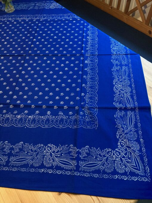 Blaudruck - Mitteldecke 6736 – Bild 2