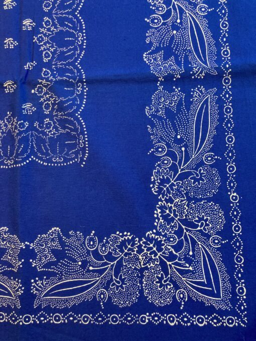 Blaudruck - Mitteldecke 6736 – Bild 3
