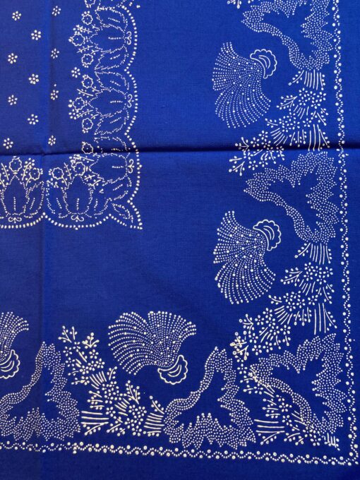 Blaudruck - Mitteldecke 6737 – Bild 3