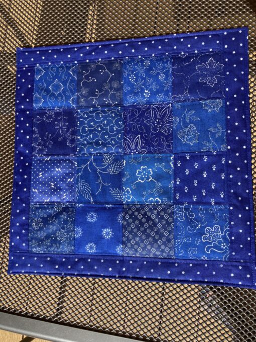 Blaudruck - Kissenbezug 7067 – Bild 2