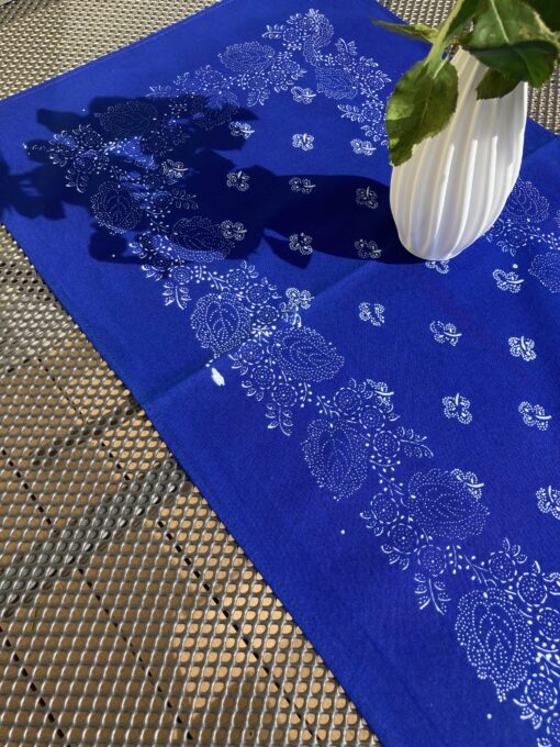 Blaudruck - Tischläufer 6209 - 1b-Ware – Bild 2