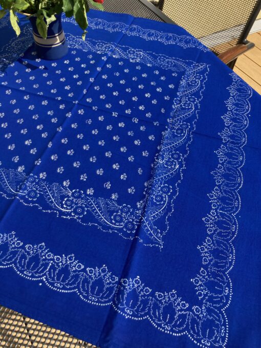 Blaudruck - Mitteldecke 6751 – Bild 2