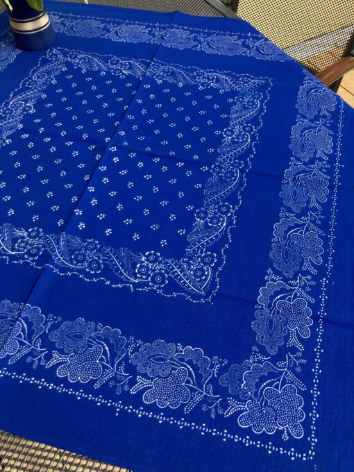 Blaudruck - Mitteldecke 6753 – Bild 2
