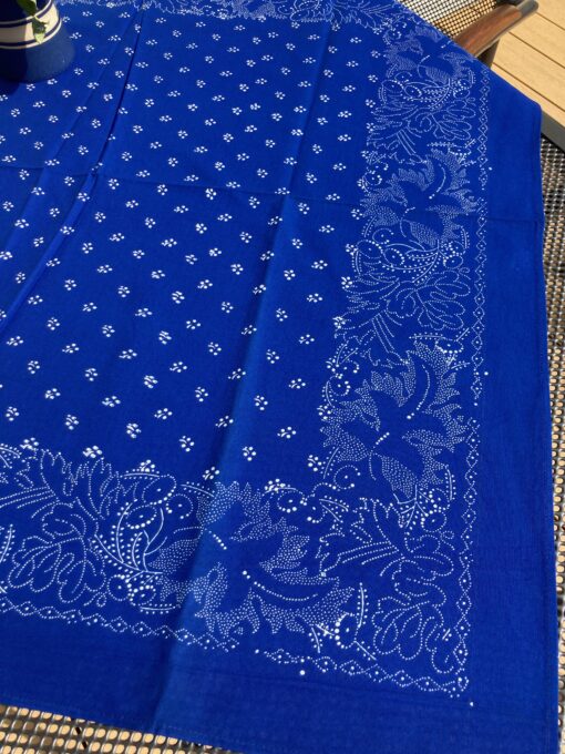 Blaudruck - Mitteldecke 6757 – Bild 2
