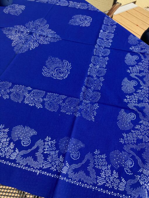 Blaudruck - Mitteldecke 6759 – Bild 2