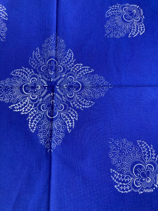 Blaudruck - Mitteldecke 6759 – Bild 4