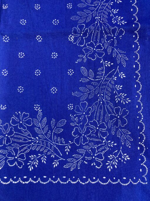 Blaudruck - Mitteldecke 6760 – Bild 3