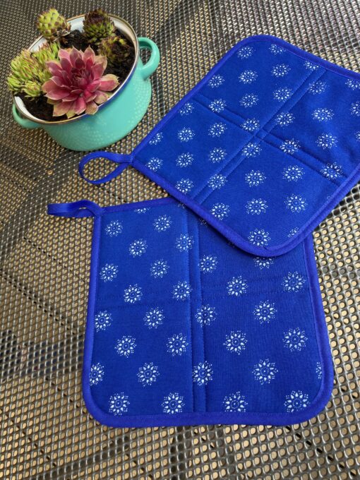 Blaudruck - Topflappen 7233 – Bild 2