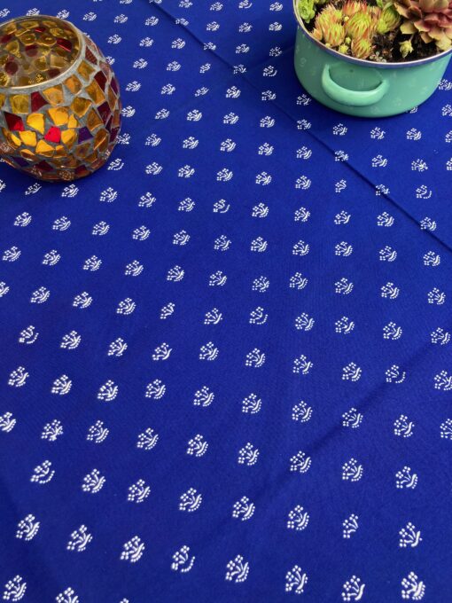 Große Blaudruck-Tischdecke 6404 – Bild 2