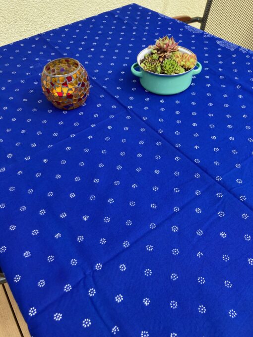 Große Blaudruck-Tischdecke 6695 - 2. Wahl – Bild 2