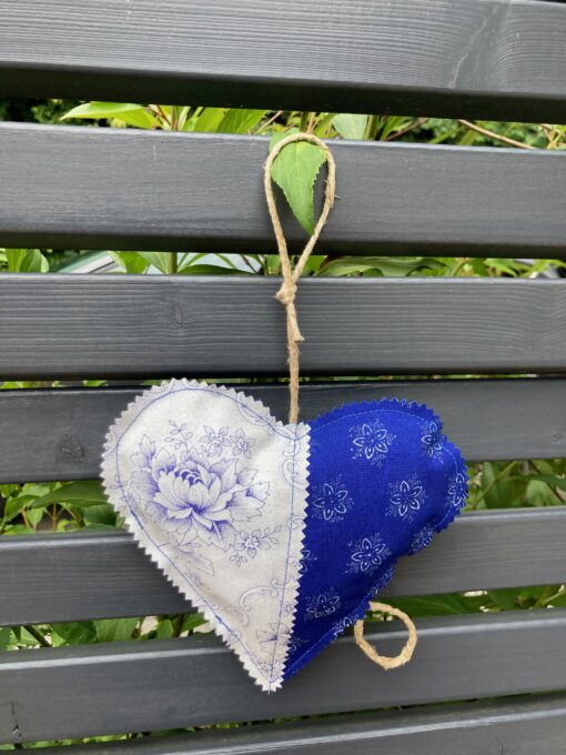 Blaudruck - Herz 7391 – Bild 2