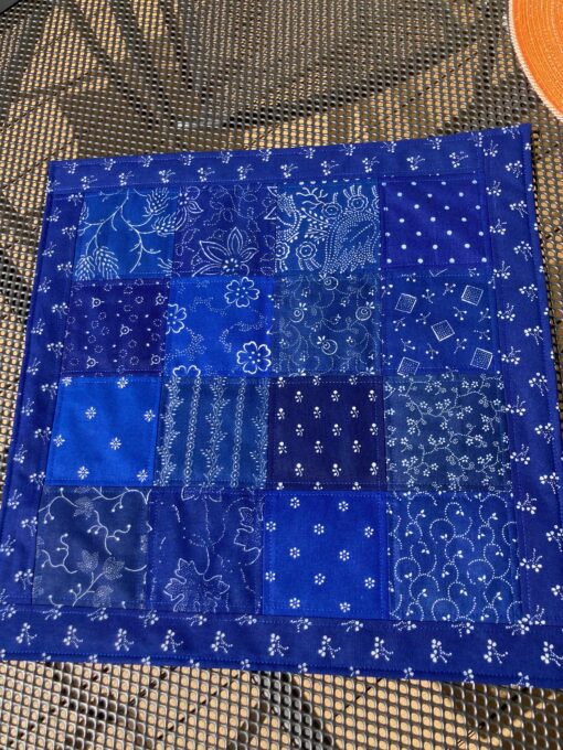 Blaudruck - Kissenbezug 7125 – Bild 2