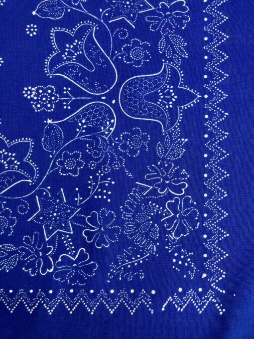 Große Blaudruck-Tischdecke 6405 – Bild 3
