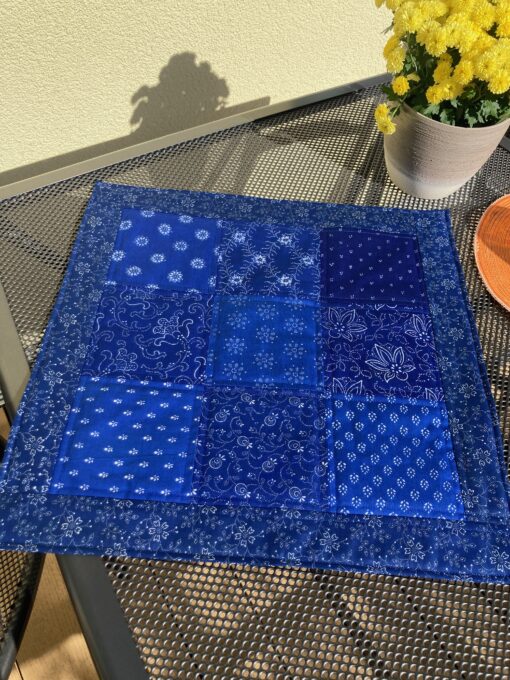 Blaudruck - Kissenbezug 7070 – Bild 2