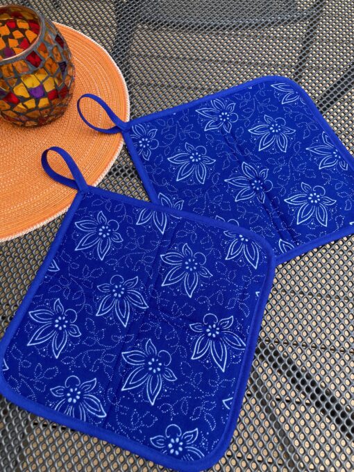 Blaudruck - Topflappen 7234 – Bild 2