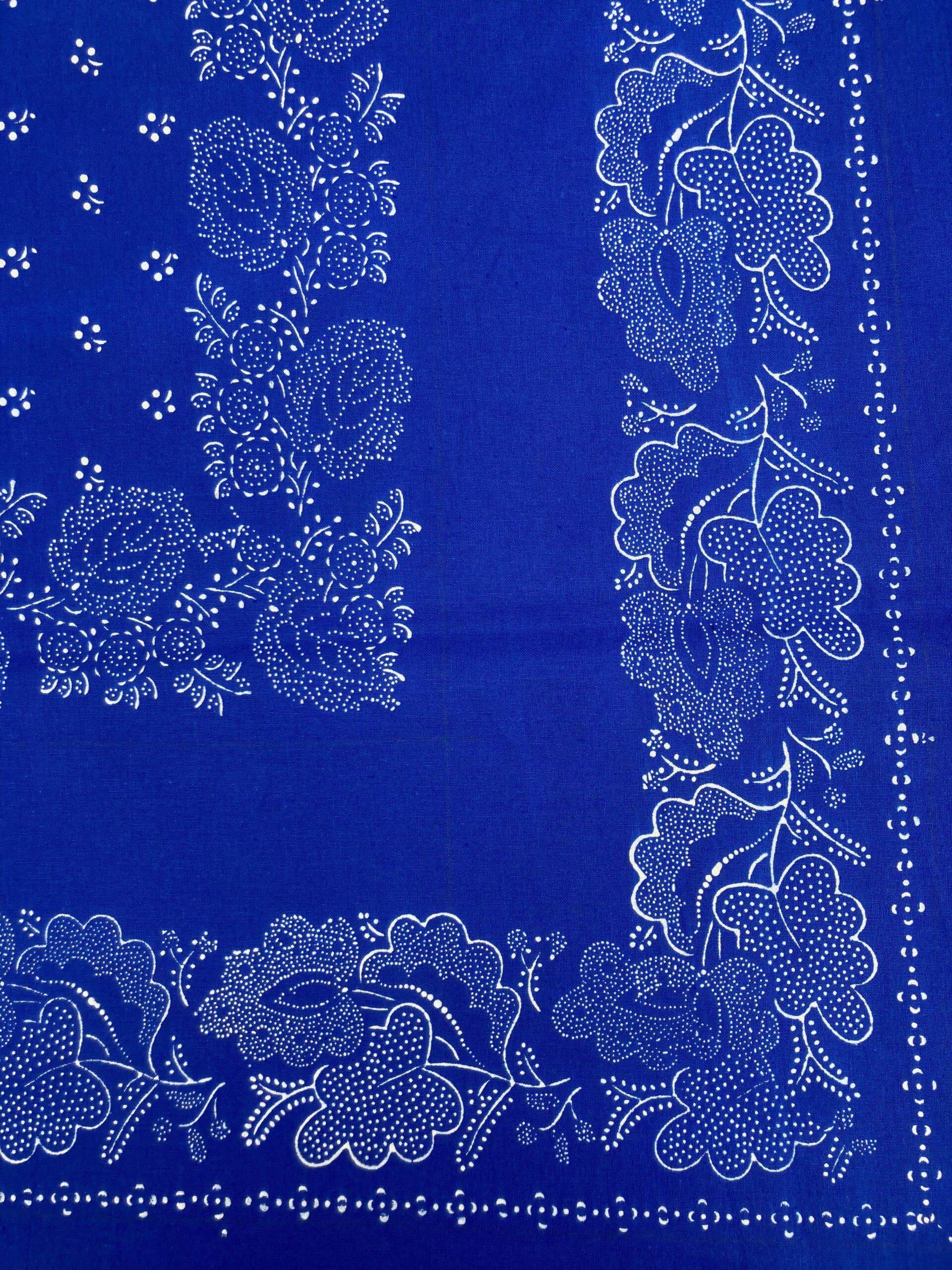 Blaudruck - Mitteldecke 6017 – Bild 3