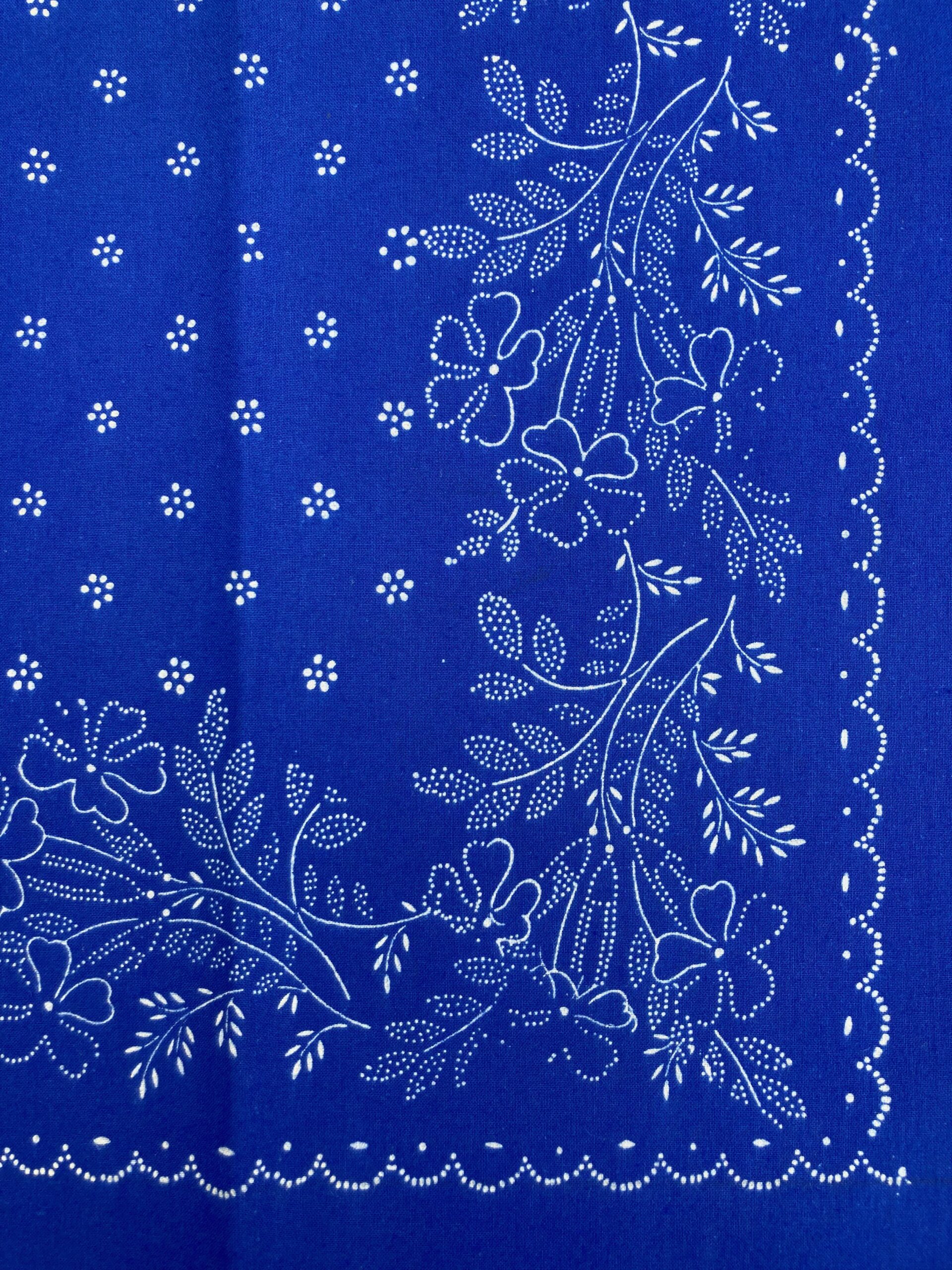 Blaudruck - Mitteldecke 6018 – Bild 3