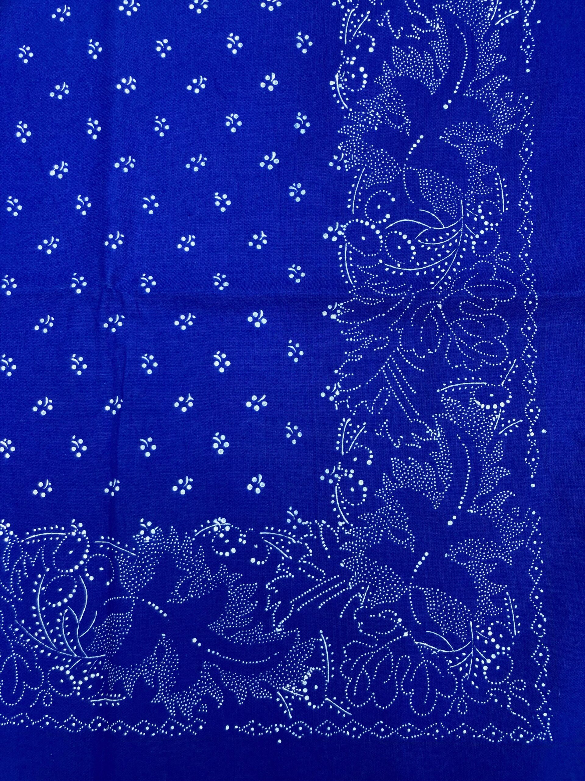 Blaudruck - Mitteldecke 6766 – Bild 3