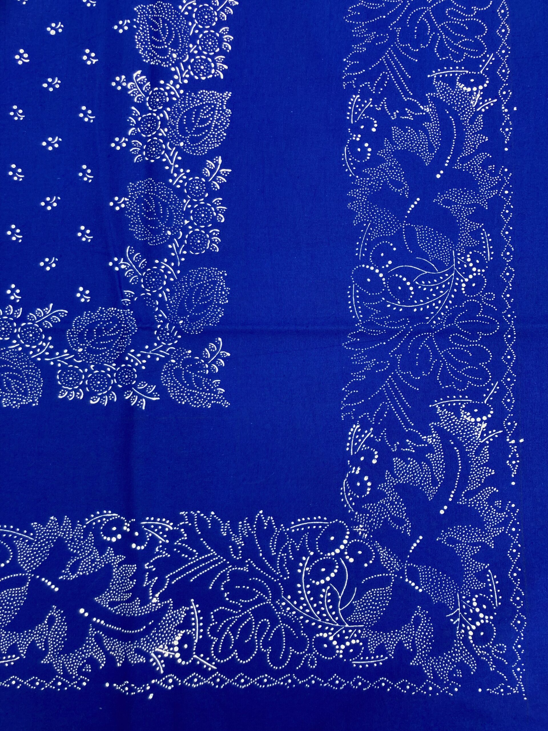 Blaudruck - Mitteldecke 6768 – Bild 3