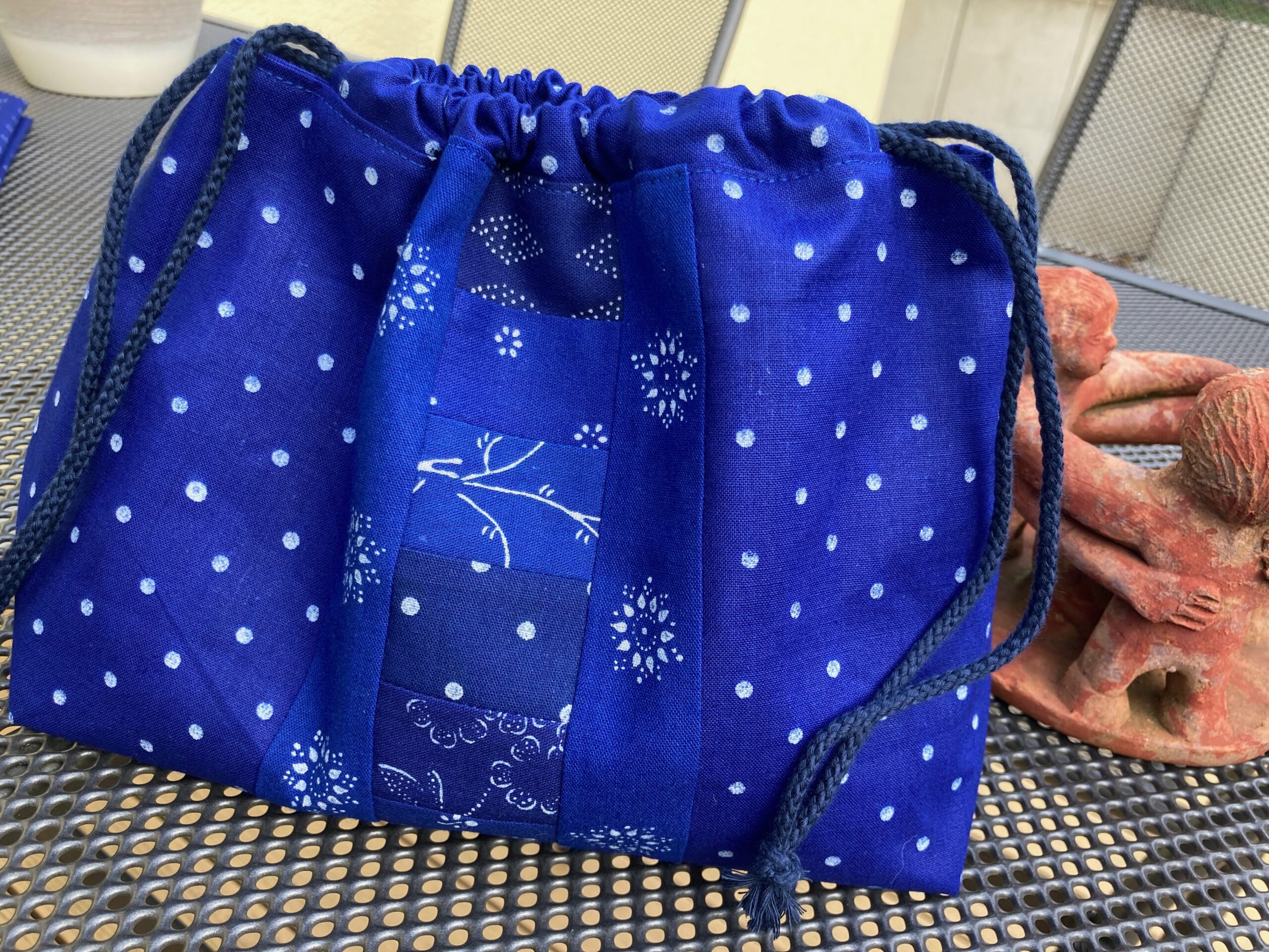 Blaudruck - Geschenkbeutel 7303