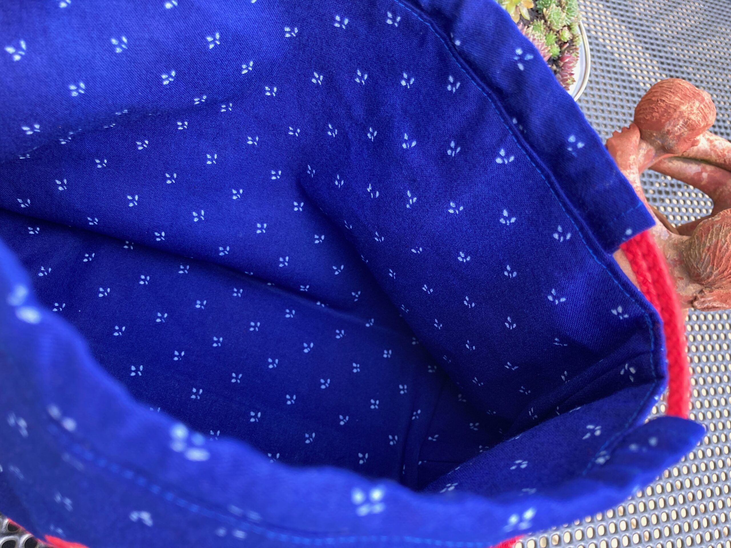 Blaudruck - Geschenkbeutel Tannenbaum 7307 – Bild 2