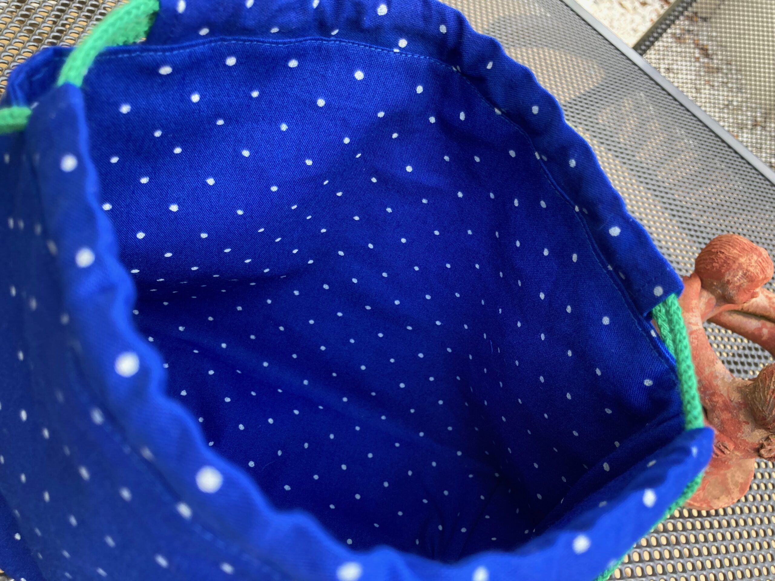 Blaudruck - Geschenkbeutel Tannenbaum 7315 – Bild 3