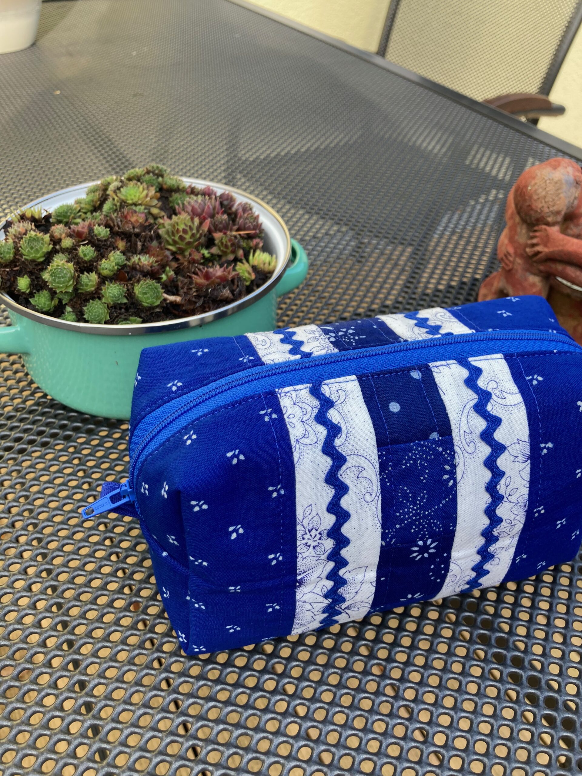 Blaudruck - Täschchen 7316