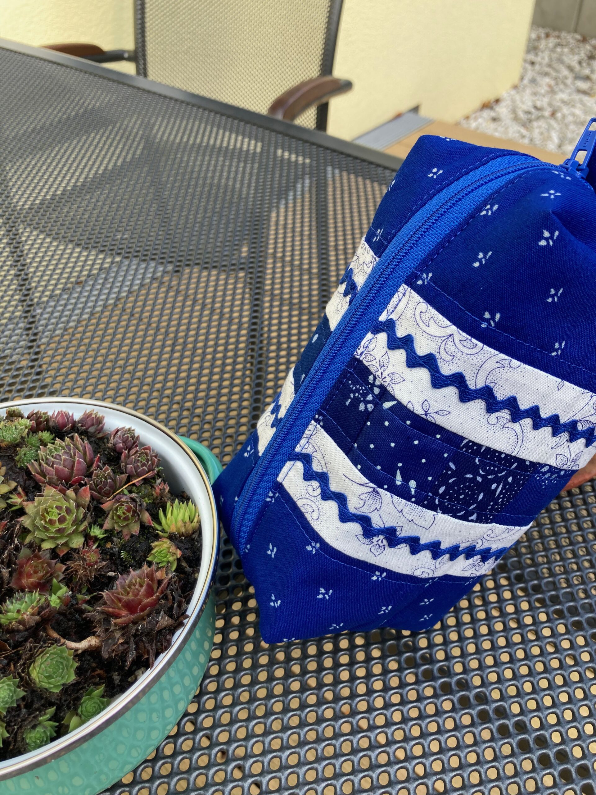 Blaudruck - Täschchen 7316 – Bild 2