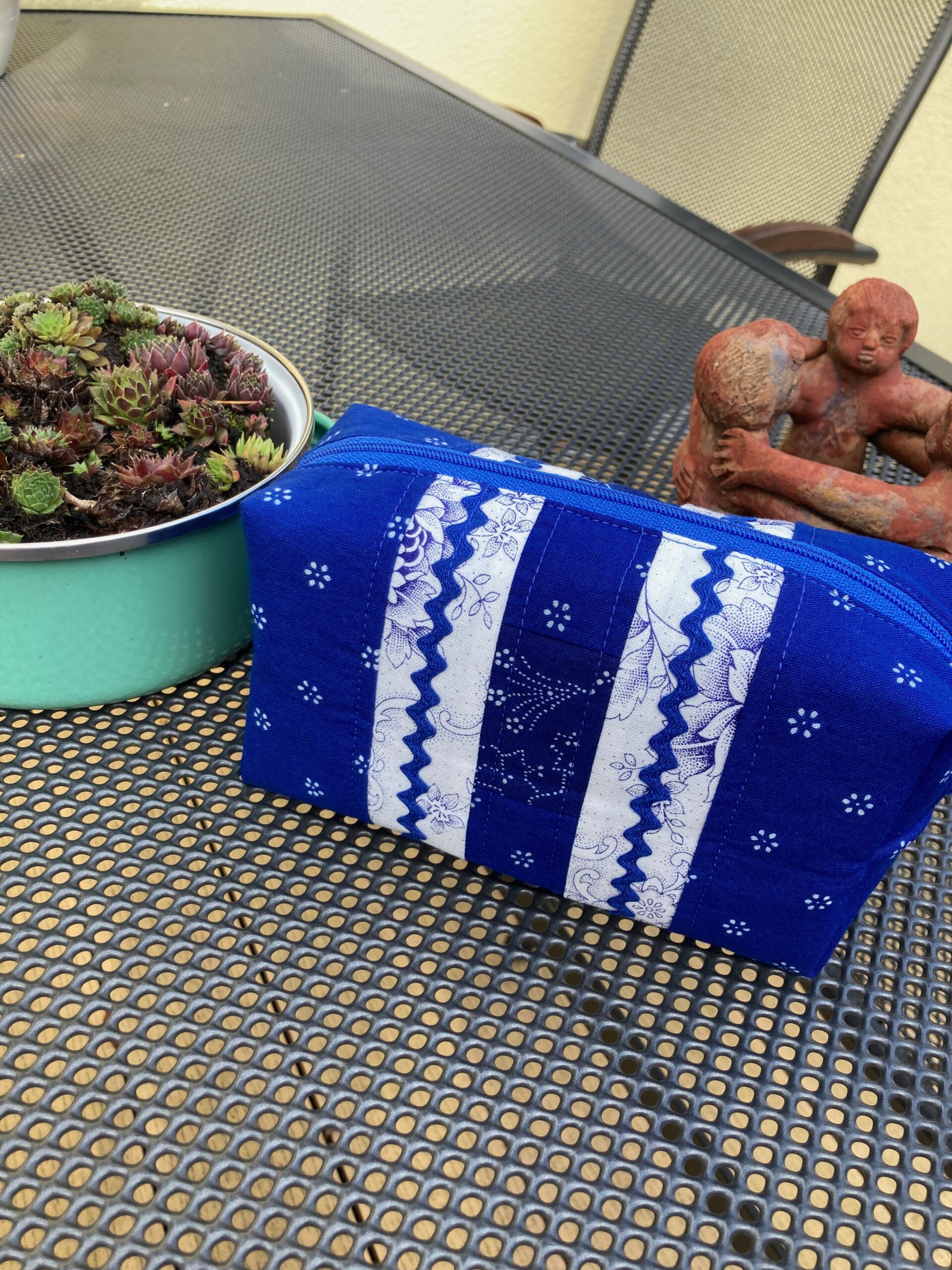 Blaudruck - Täschchen 7317