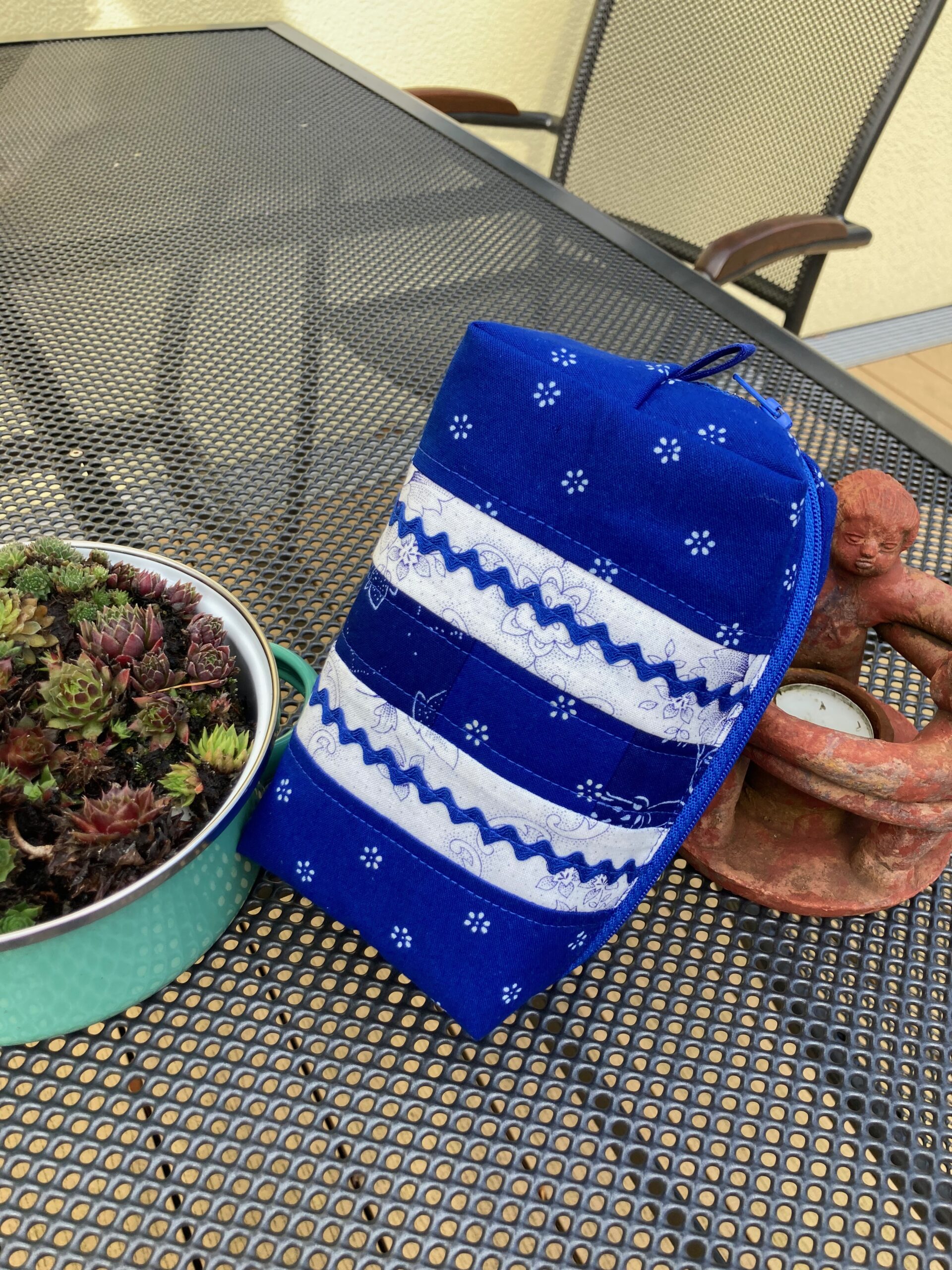 Blaudruck - Täschchen 7317 – Bild 2