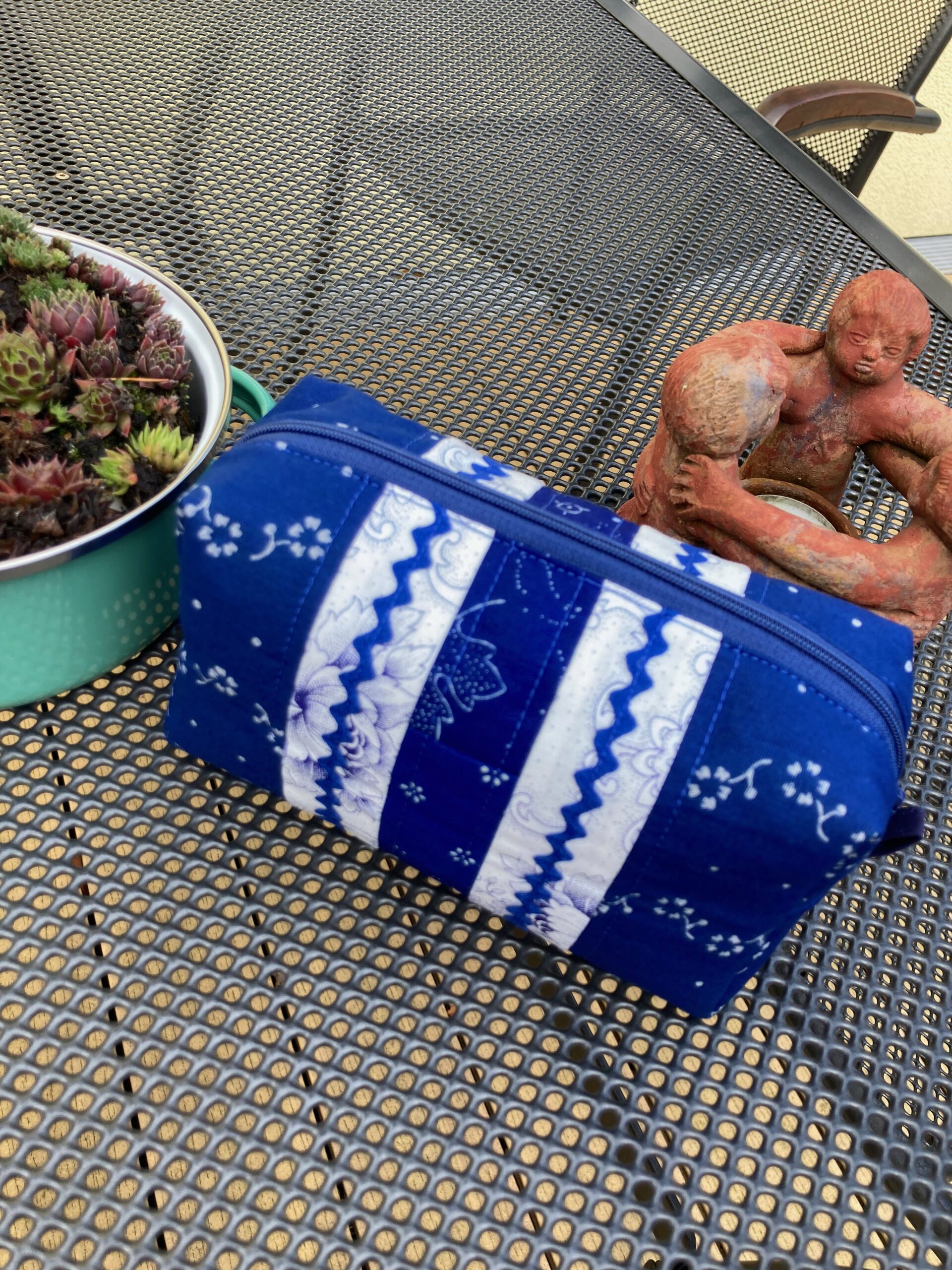 Blaudruck - Täschchen 7318