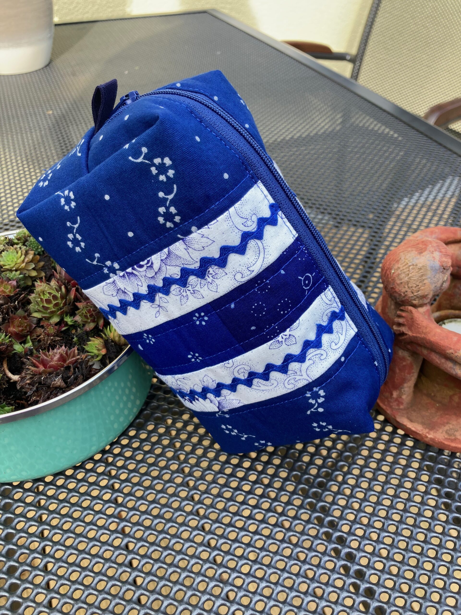 Blaudruck - Täschchen 7318 – Bild 2