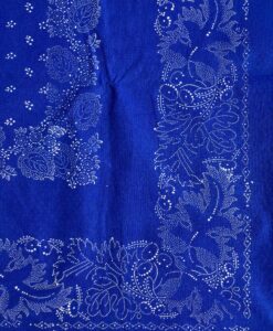 Alternative view of Große Blaudruck-Tischdecke 6412