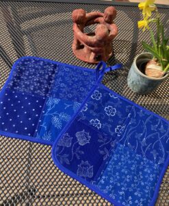 Blaudruck - Topflappen 7251