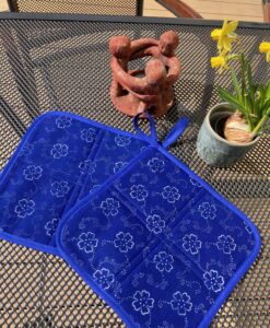 Alternative view of Blaudruck - Topflappen 7251