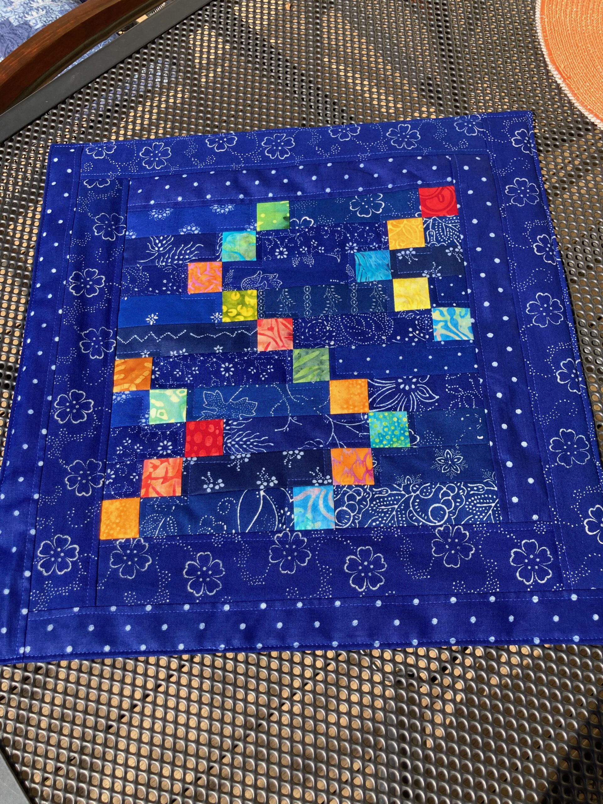 Blaudruck - Kissenbezug 7081 – Bild 2