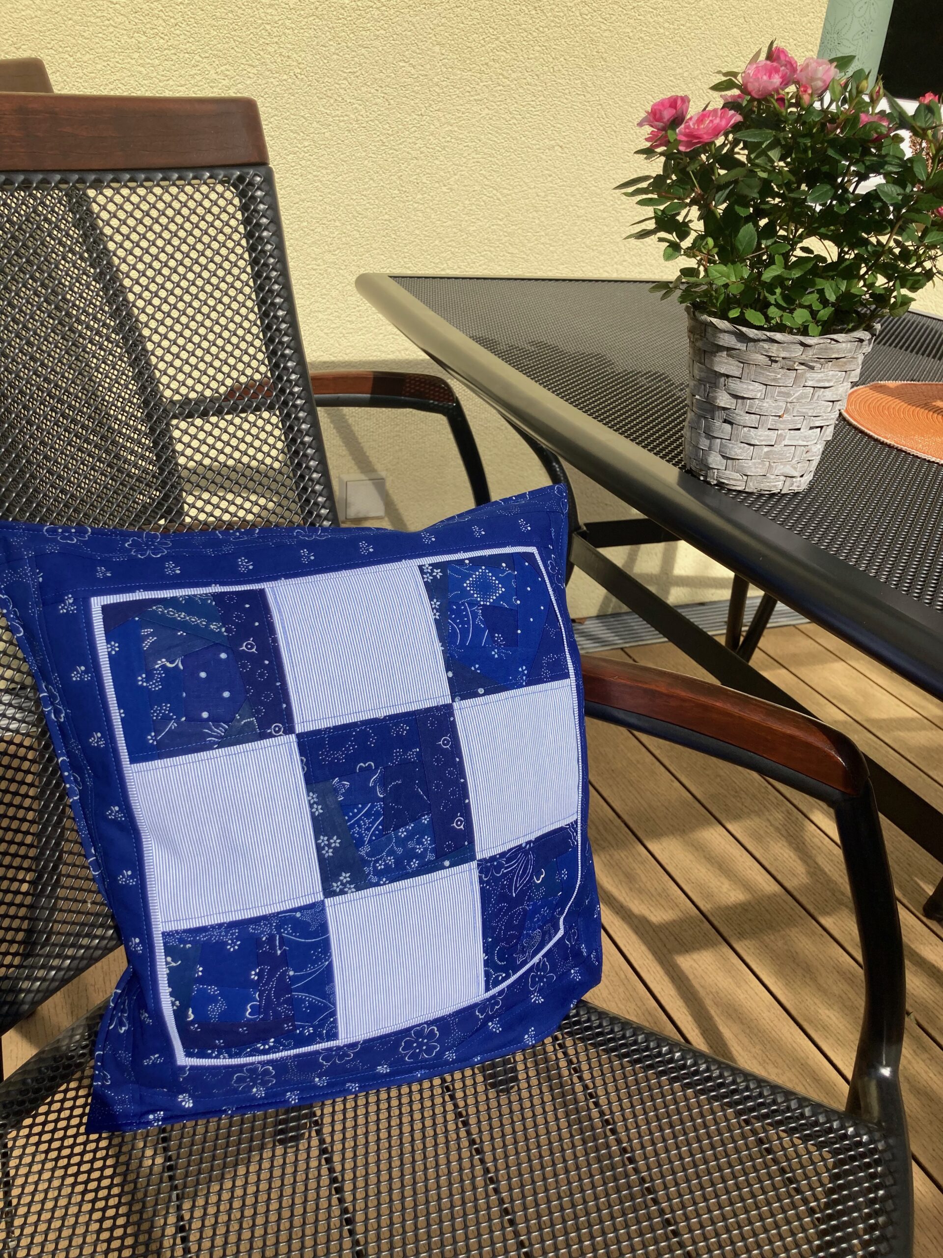 Blaudruck - Kissenbezug 7082