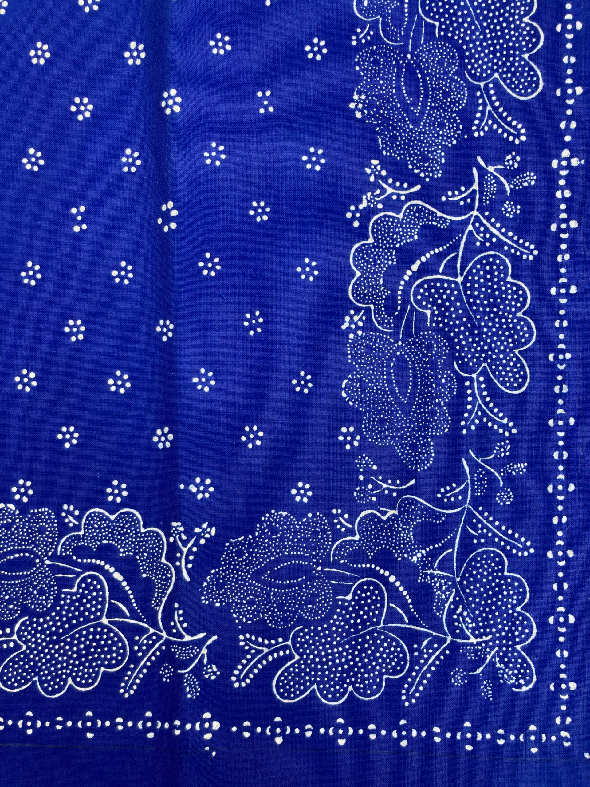 Blaudruck - Mitteldecke 6027 – Bild 3