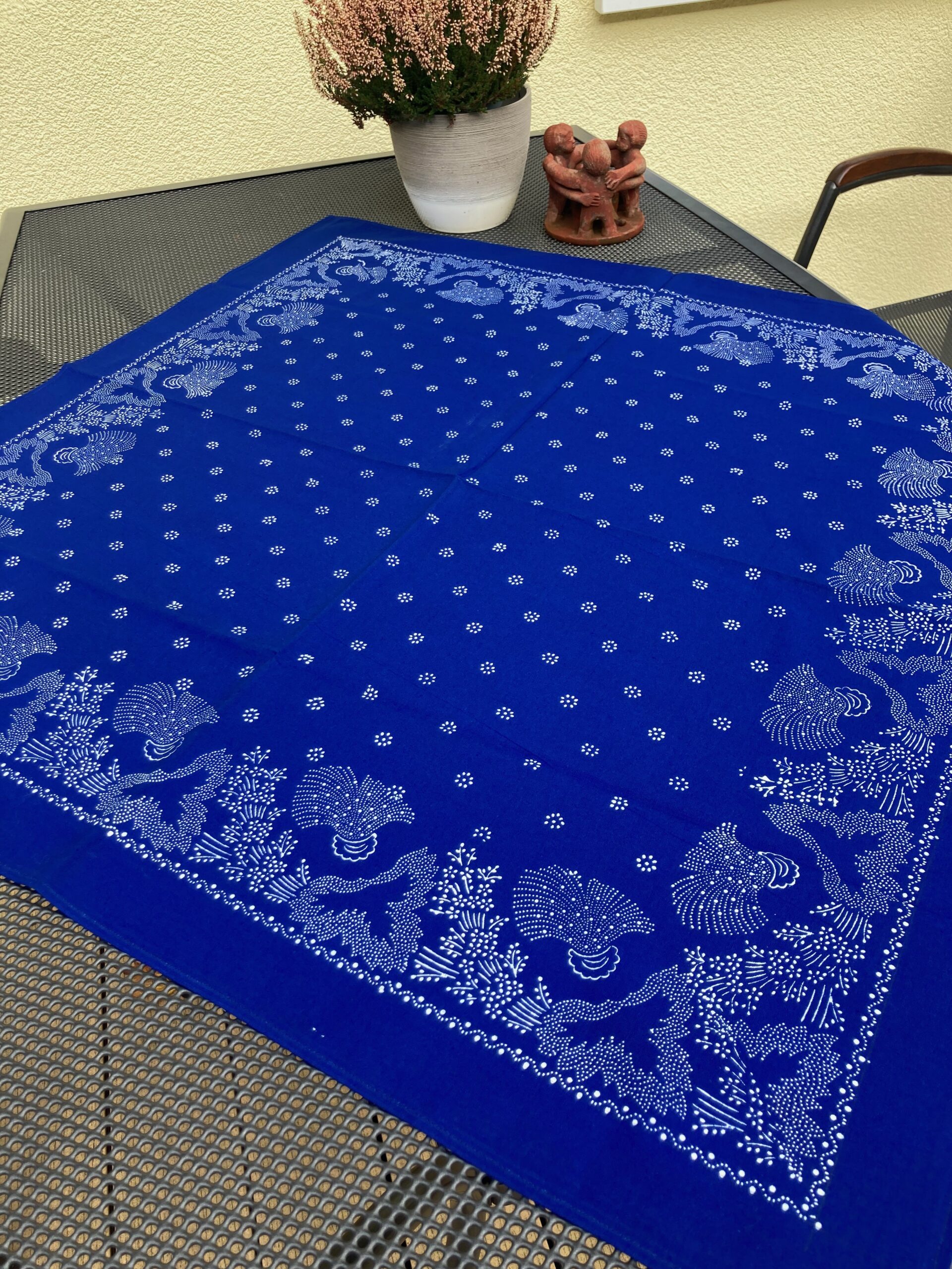 Blaudruck - Mitteldecke 6029