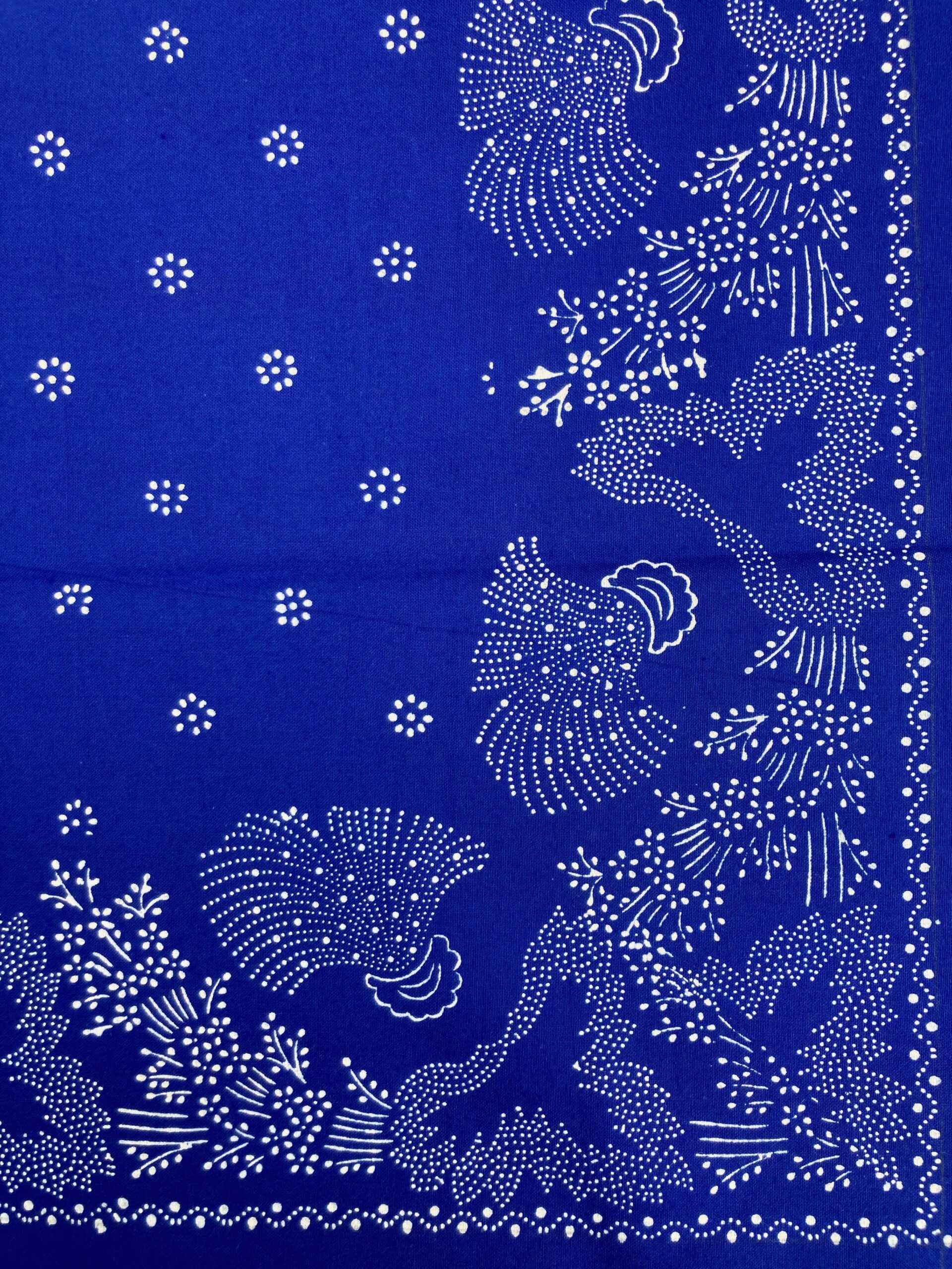 Blaudruck - Mitteldecke 6029 – Bild 3