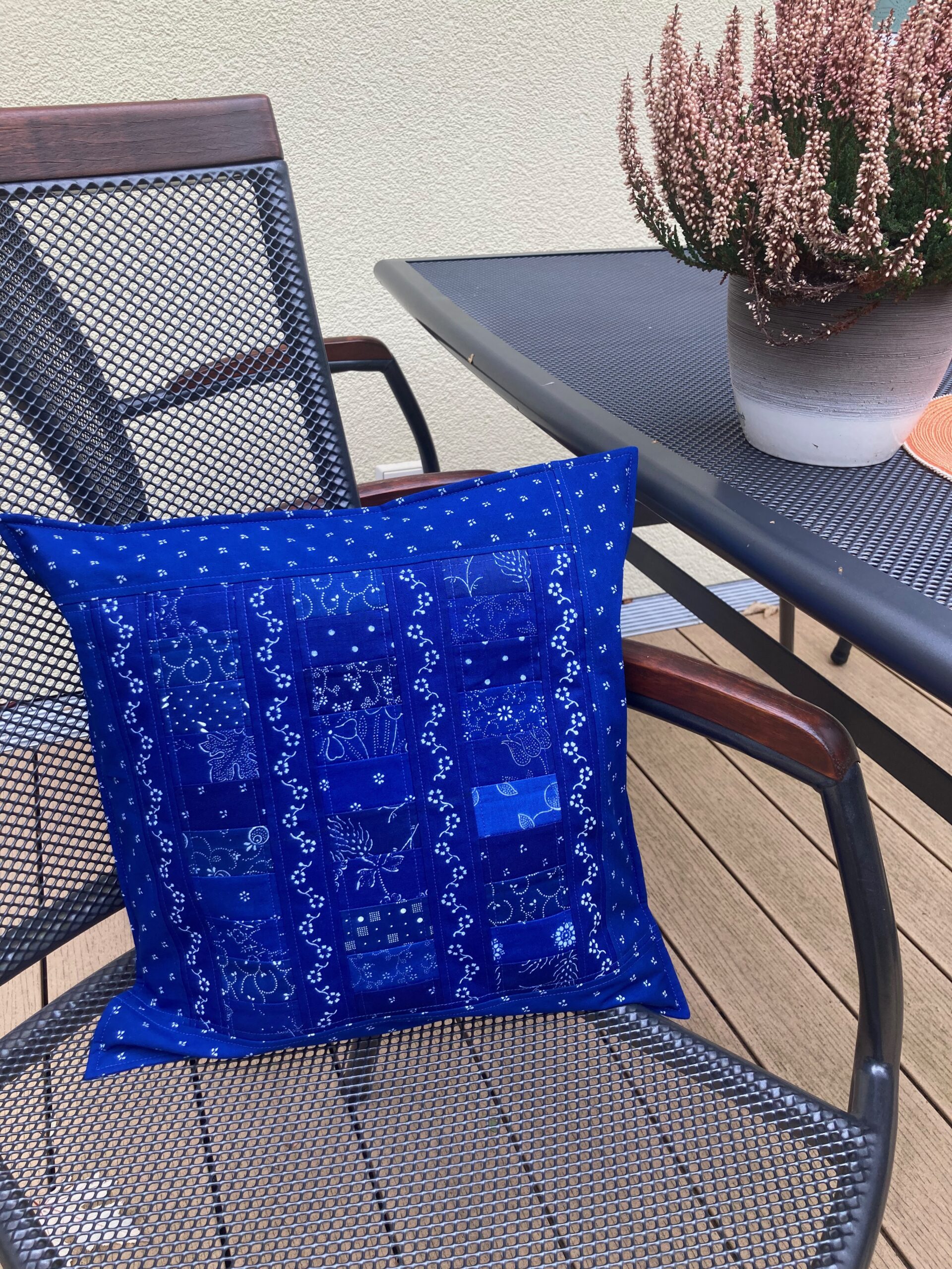 Blaudruck - Kissenbezug 7086