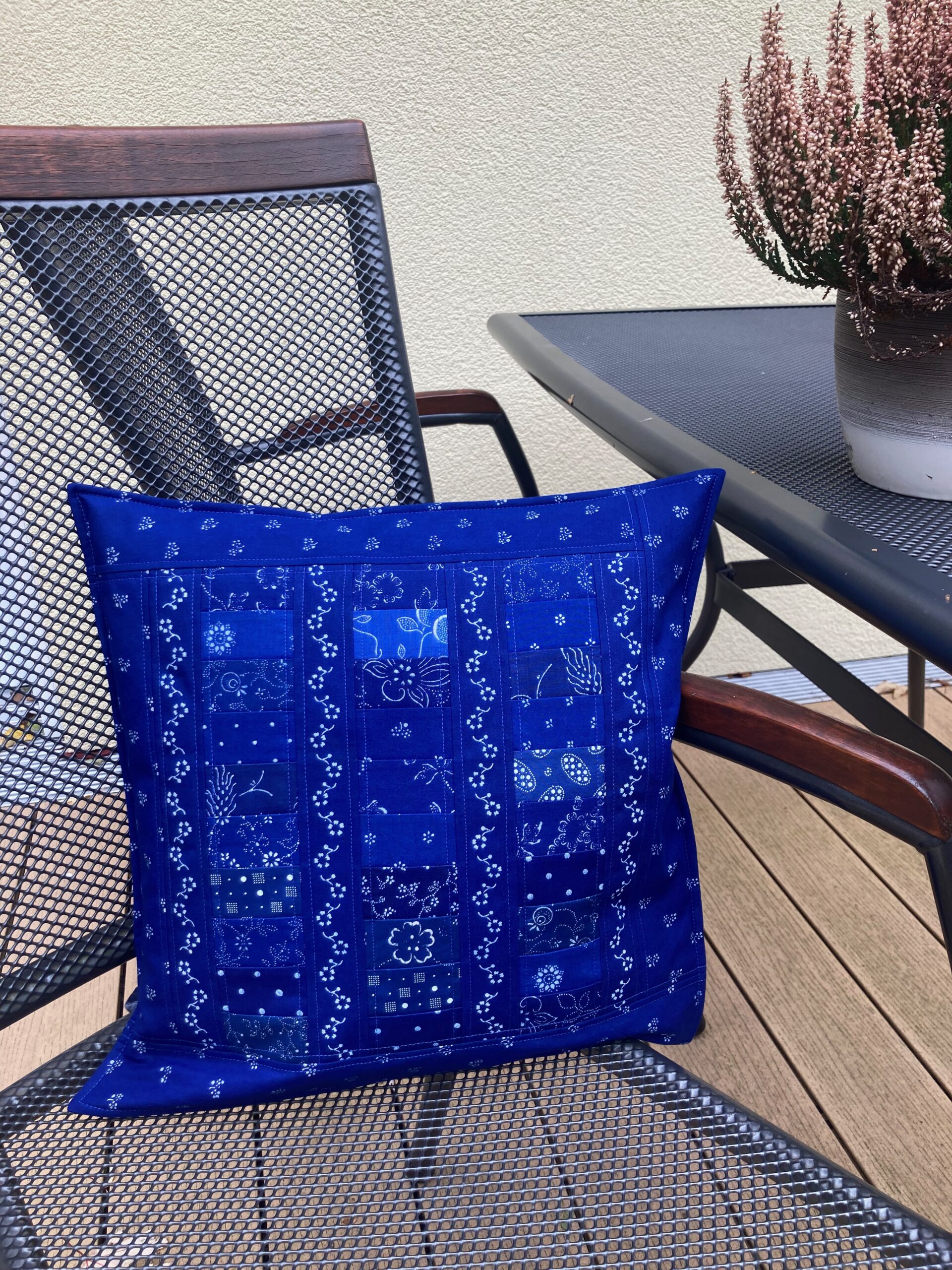 Blaudruck - Kissenbezug 7088